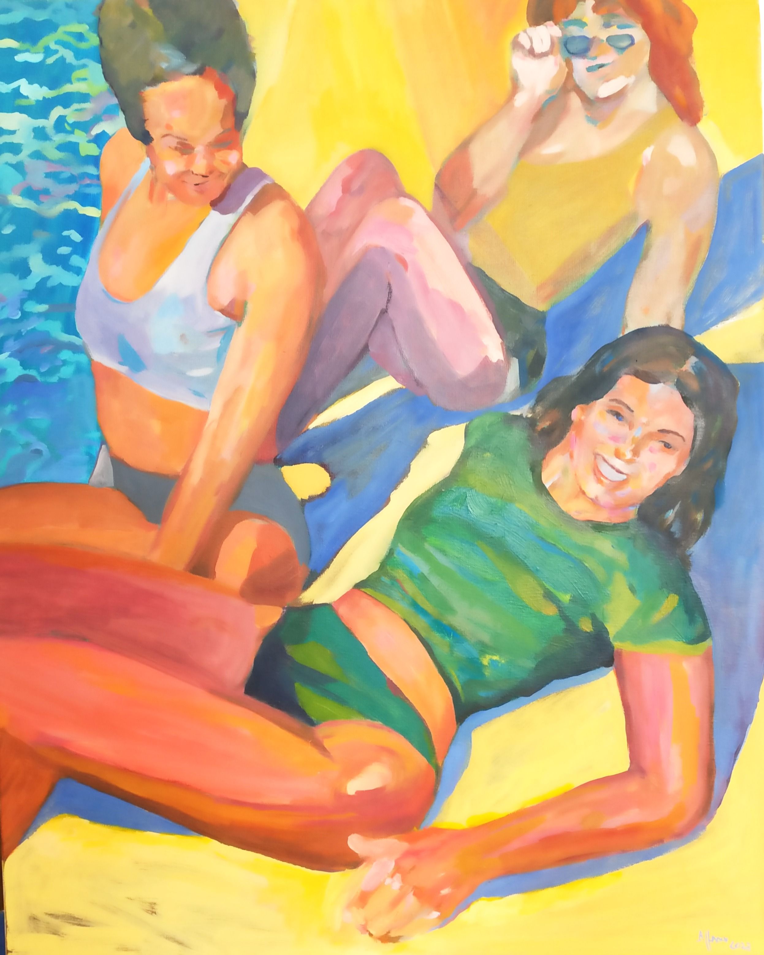 3 femmes - 92X73 cm