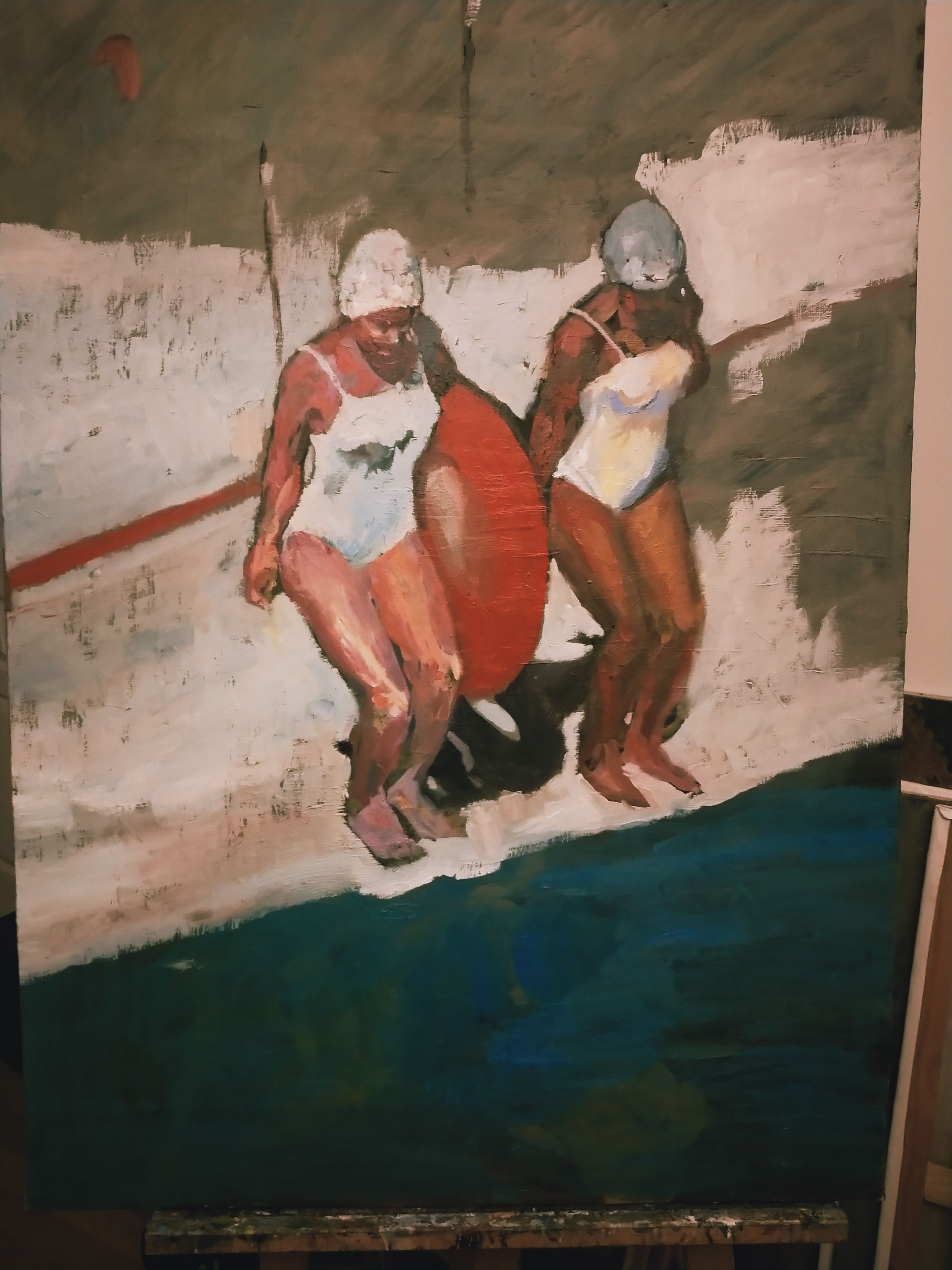Femmes piscine Bouée - 73X100 cm