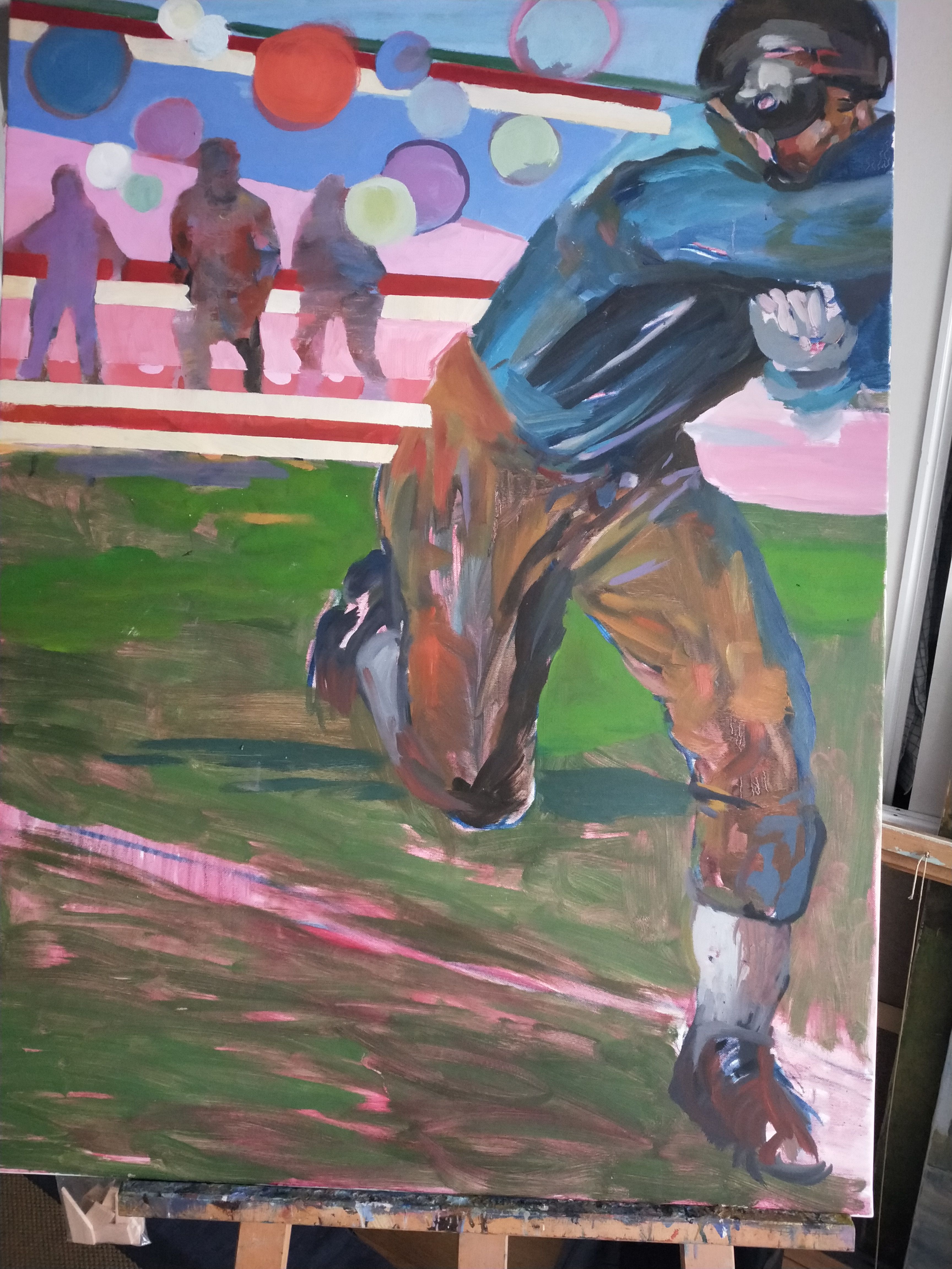 Football Americain - 100X73 cm