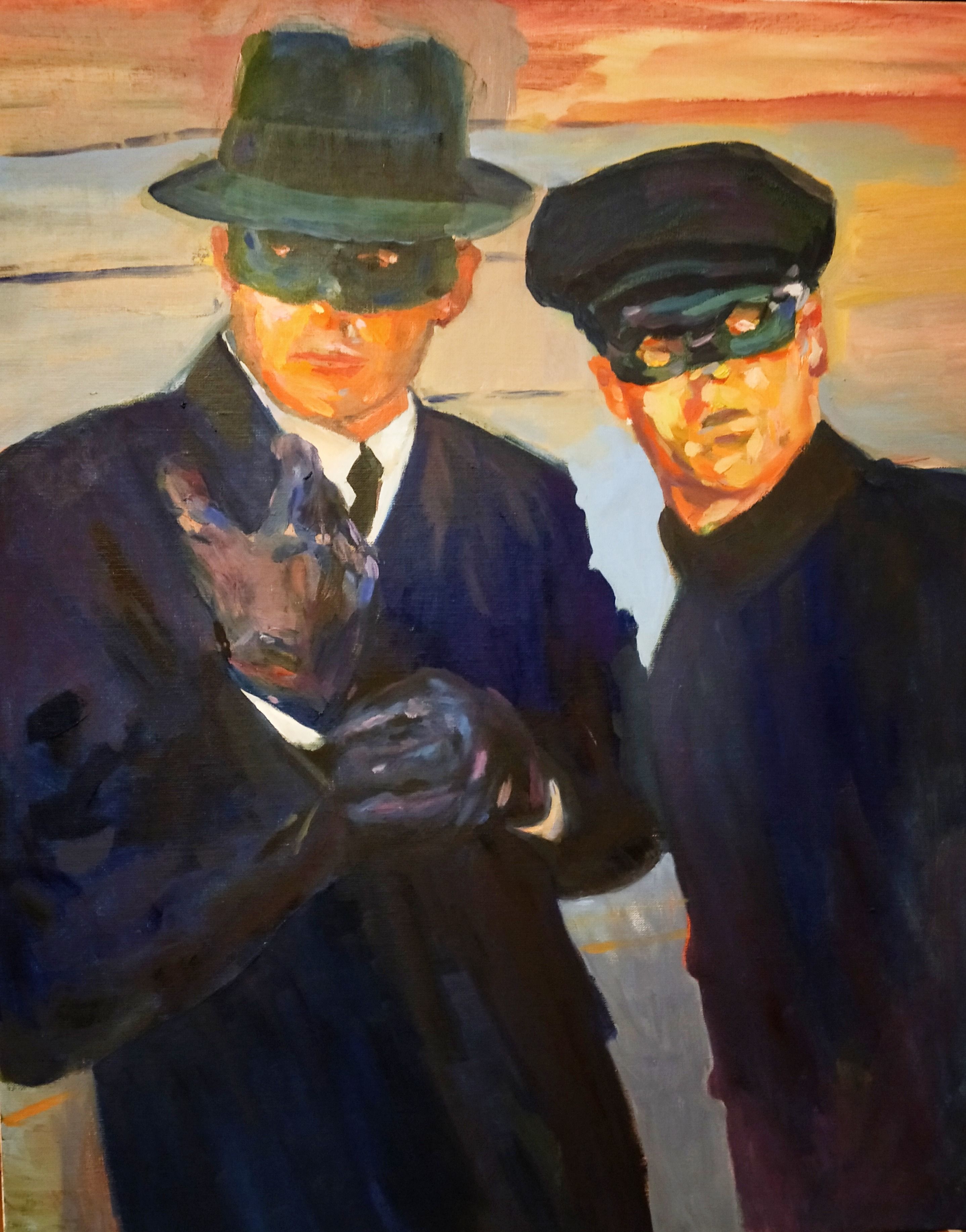 Frelon vert - 66X81 cm