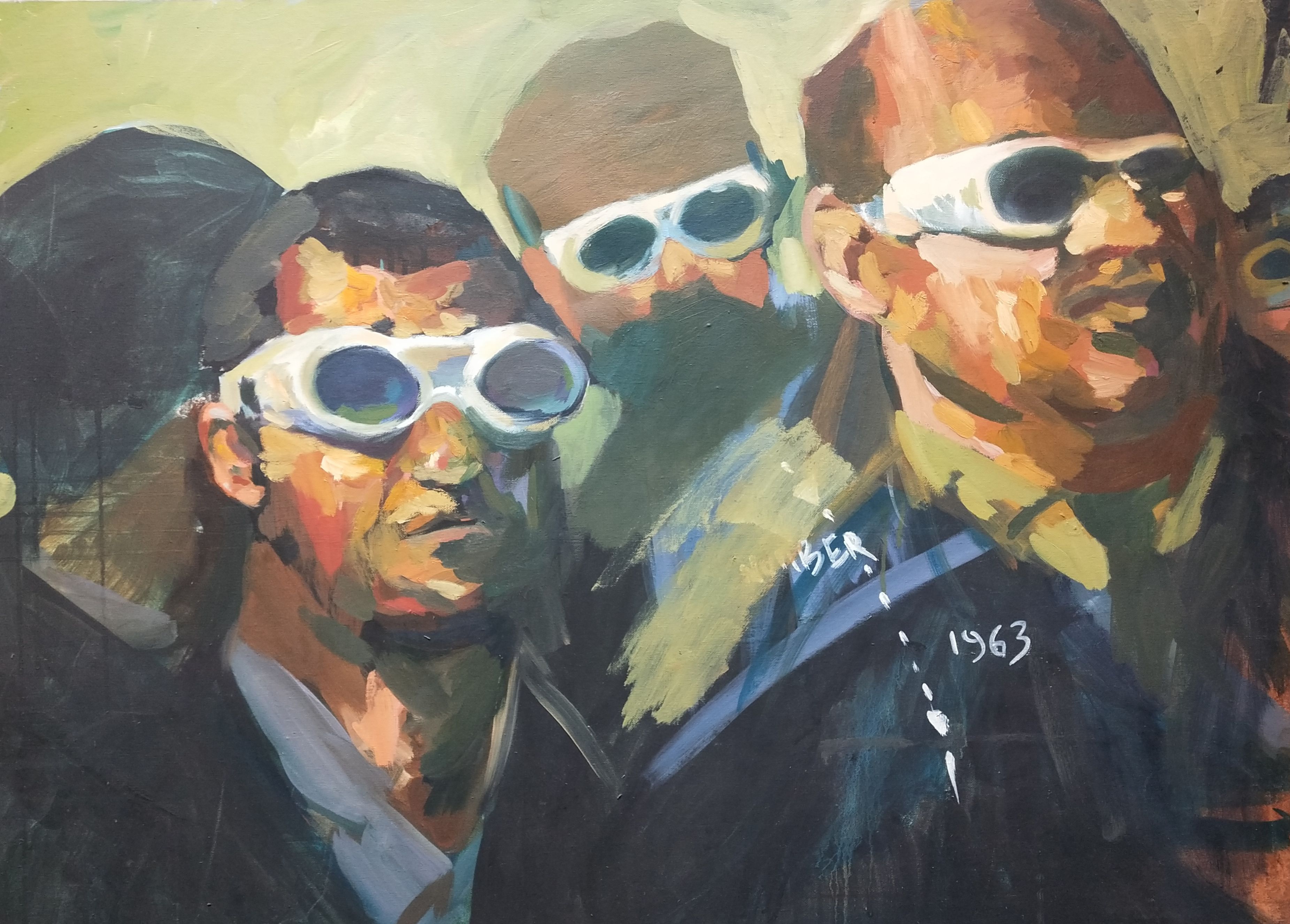 Menace - 100X73 cm