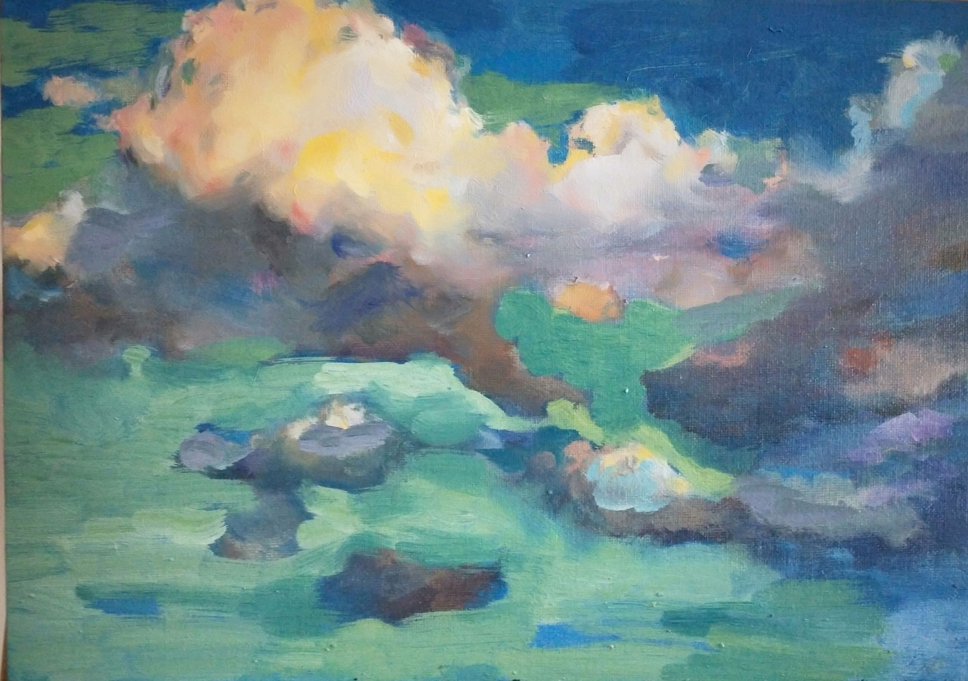 Nuages - 34X24 cm