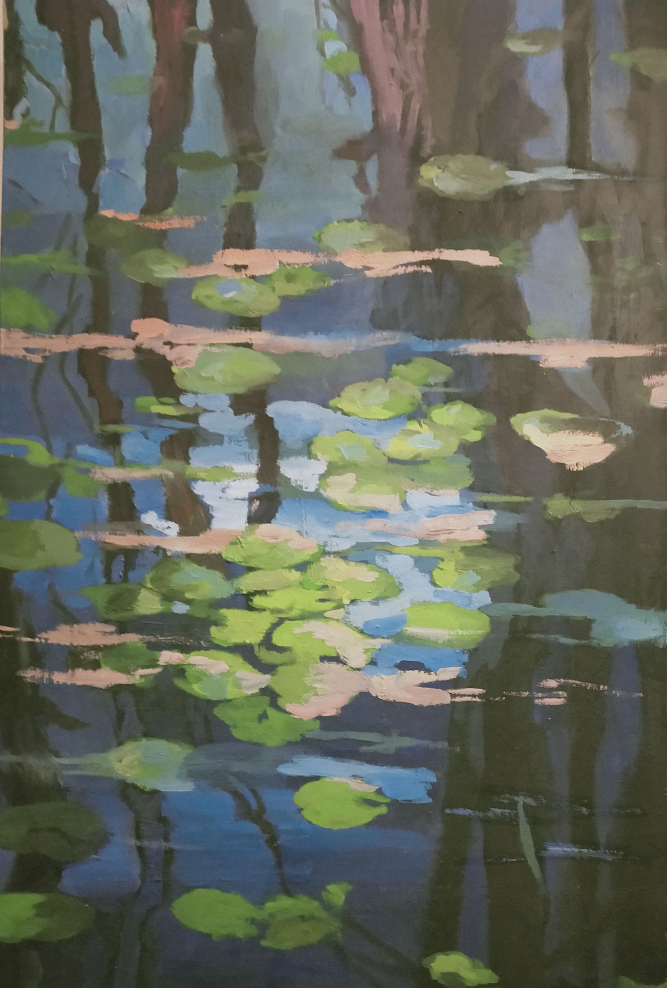 Étang - 100X65 cm