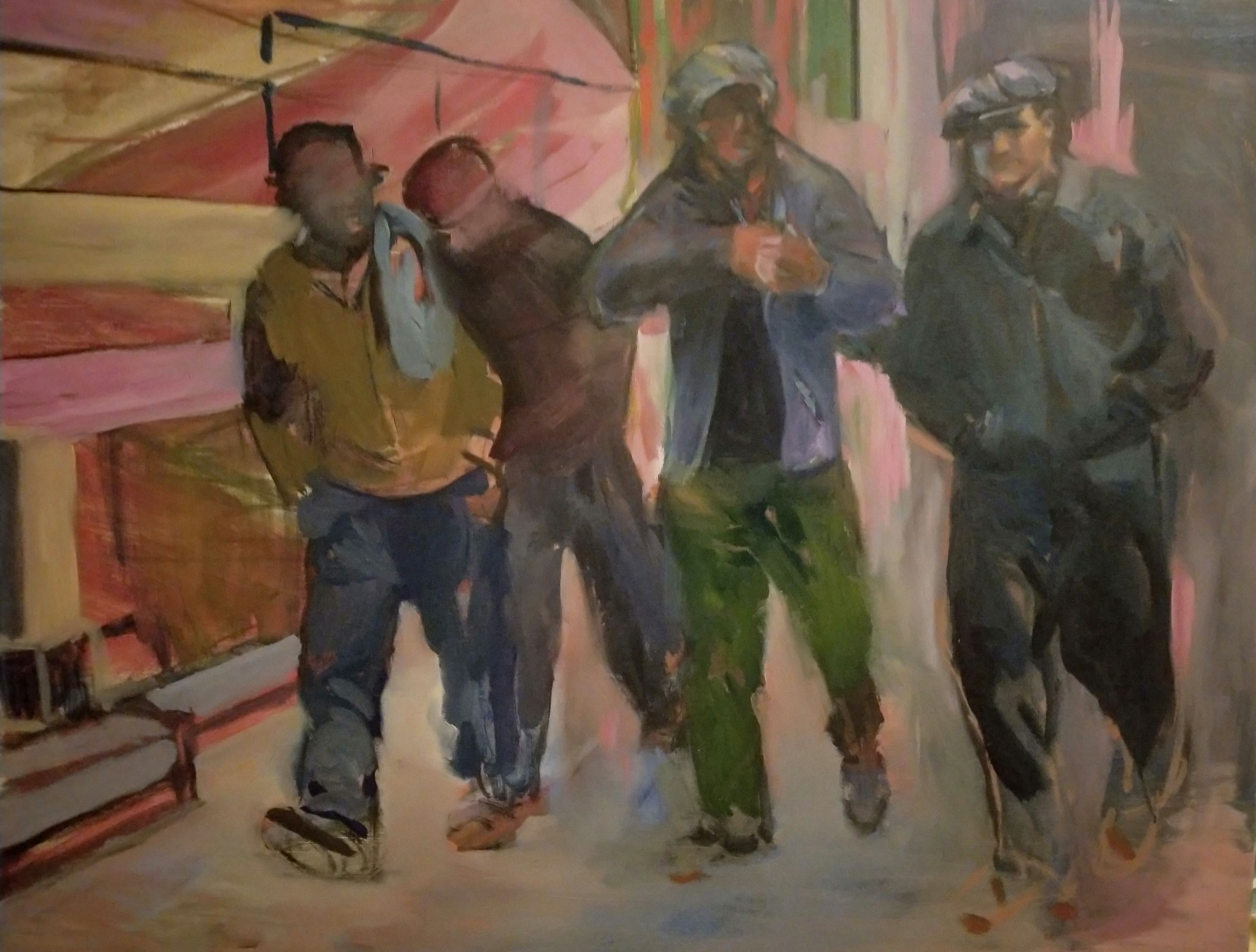Gang - 92X73 cm