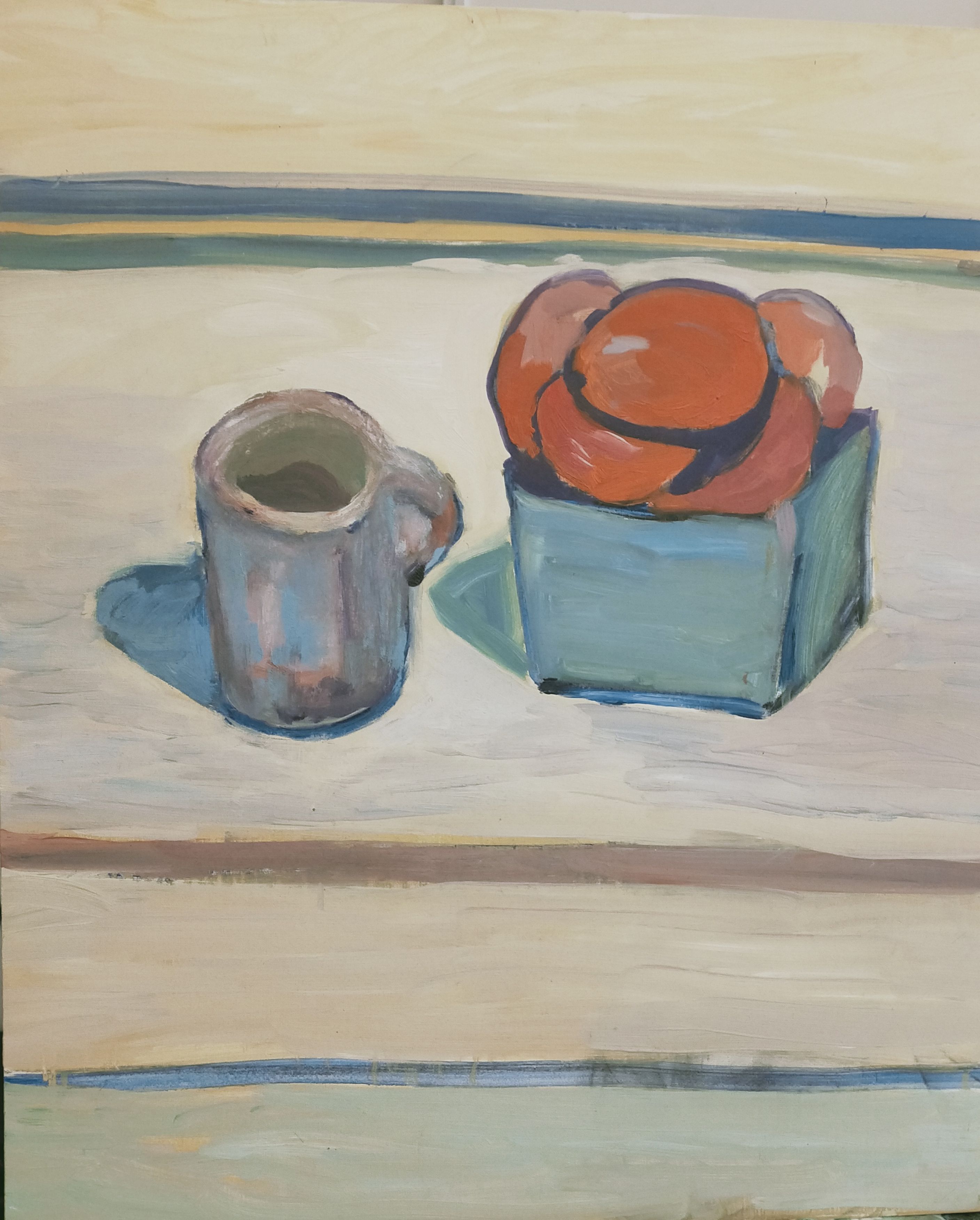 Nature morte horizon - 65X54 cm